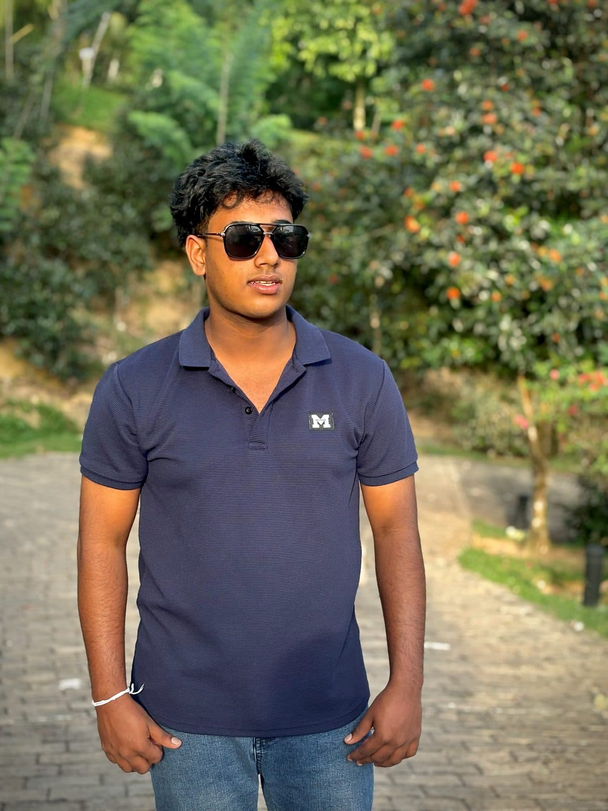 Outdoors, up-country