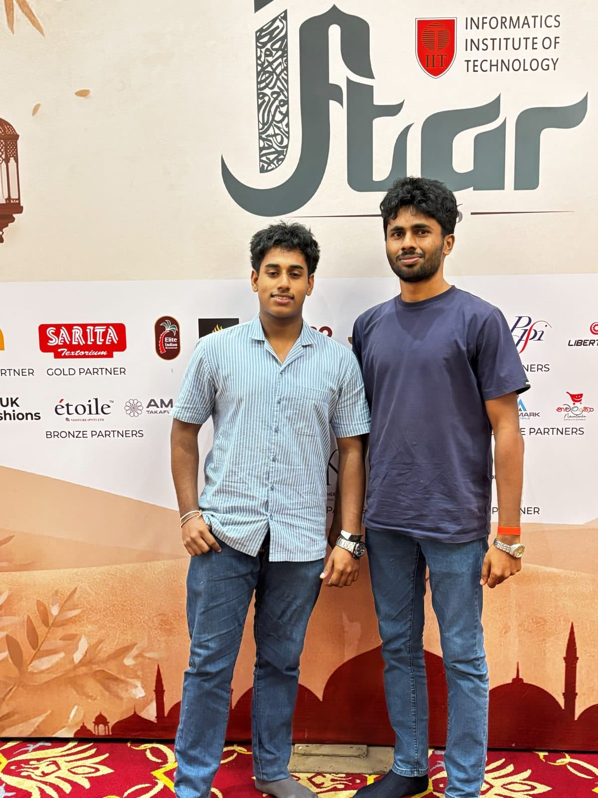 At the Iftar event, Informatics Institute of Technology